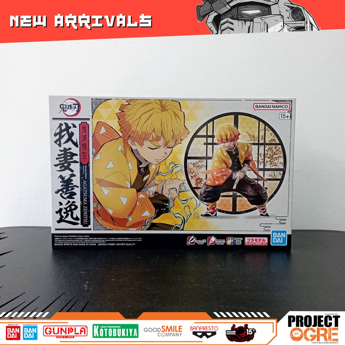 IN STOCK  Demon Slayer Model Kit Agatsuma Zenitsu