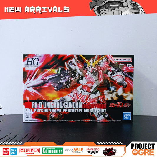 IN STOCK  1/144 HGUC RX-0 Unicorn Gundam Destroy Mode