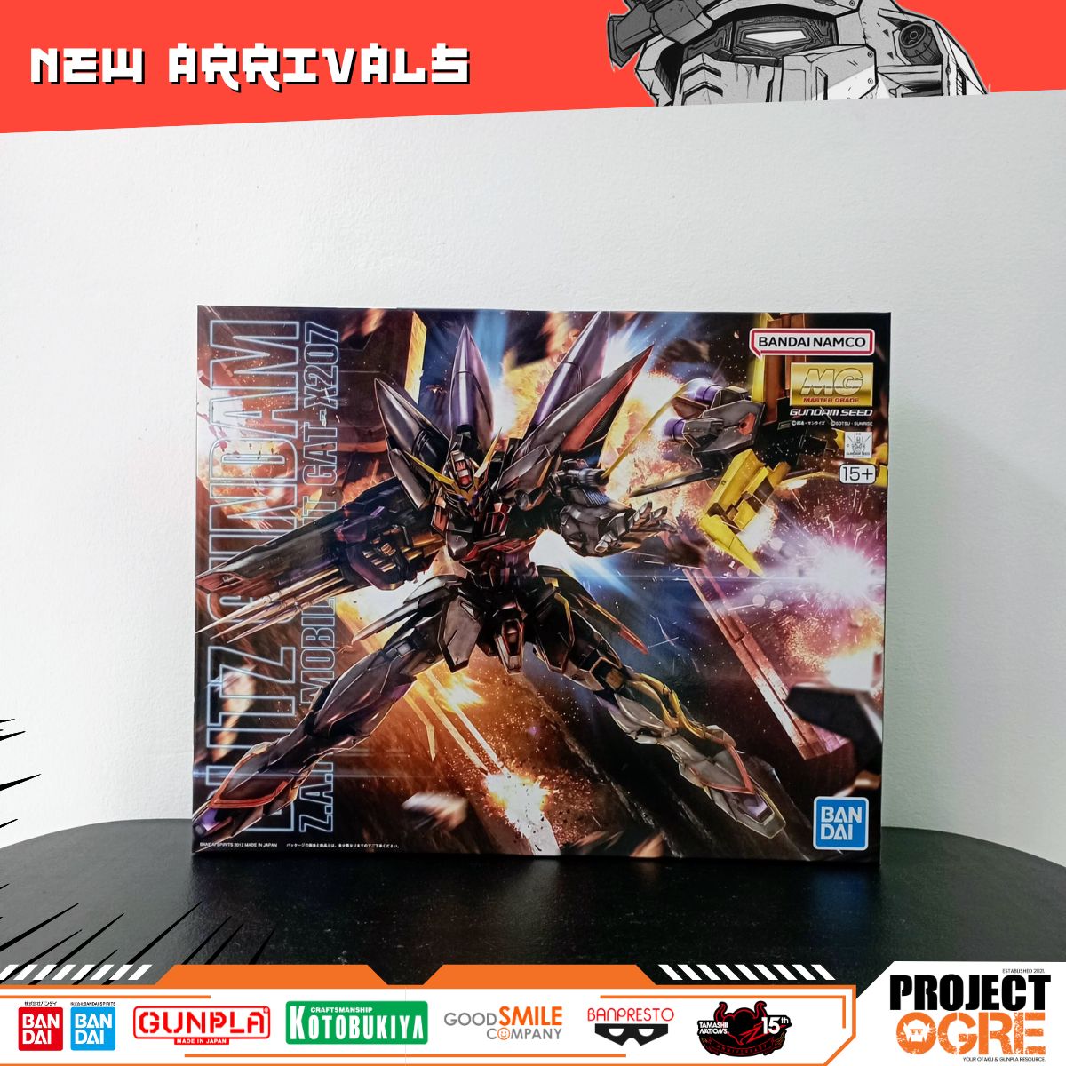 IN STOCK MG 1/100 Blitz Gundam