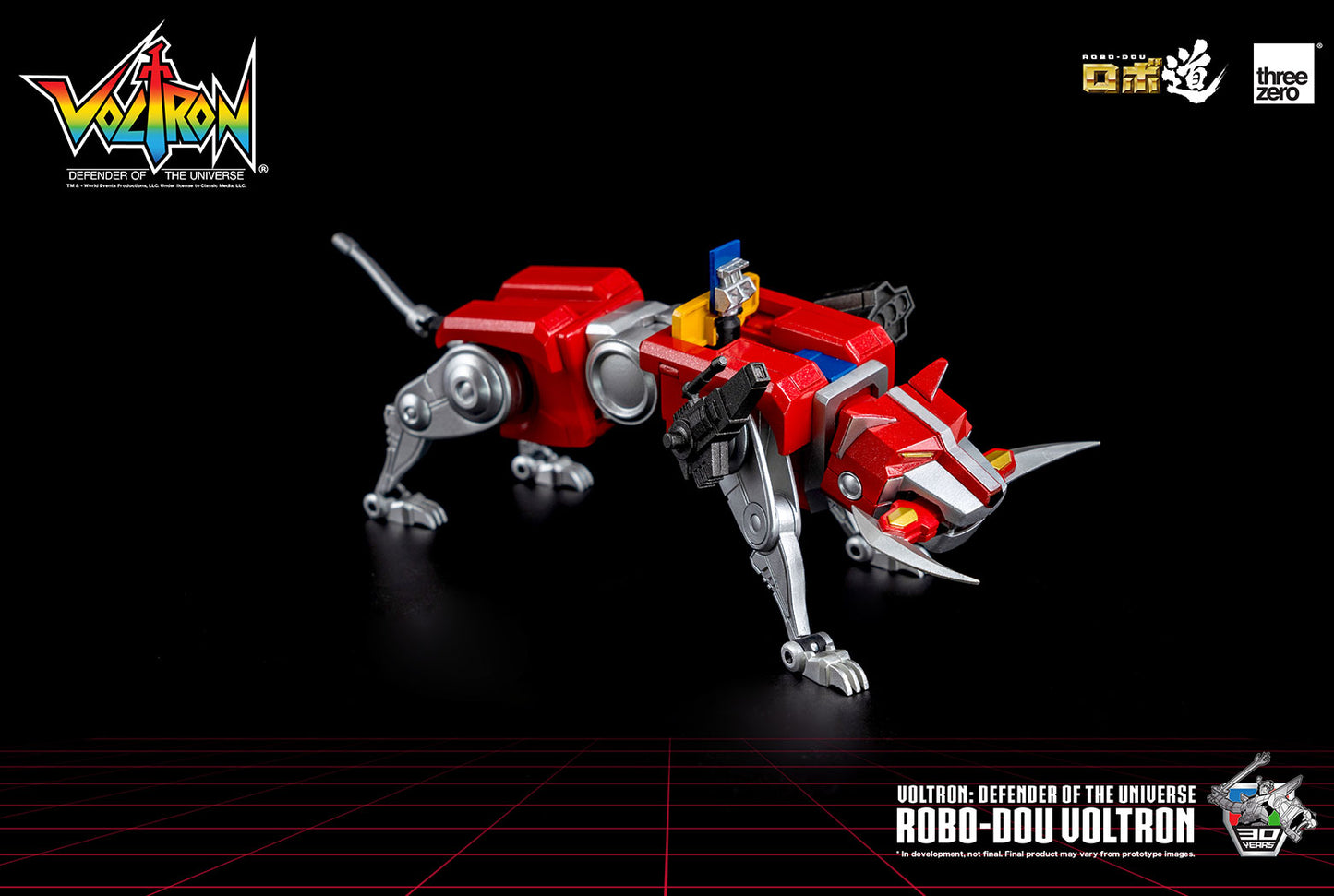 PREORDER Voltron: Defender of the Universe ROBO-DOU Voltron (Retro Toy Edition)