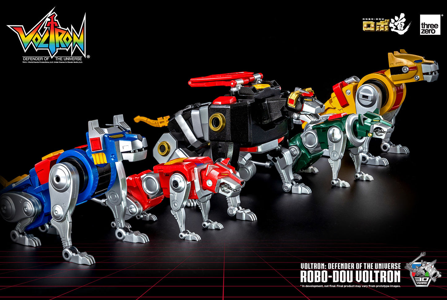 PREORDER Voltron: Defender of the Universe ROBO-DOU Voltron (Retro Toy Edition)
