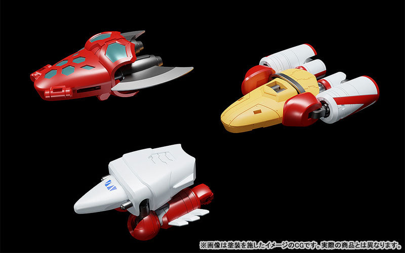 PREORDER MODEROID Miniature Combining & Transforming Getter Robo: Getter 1 Plastic Model