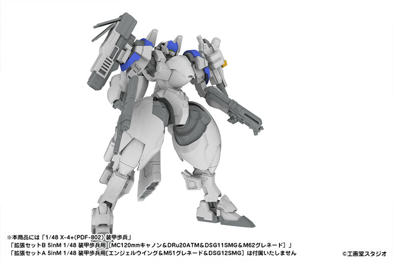 PREORDER 5inch Mechanism POWERDoLLS 2 Expansion Set C 5inM 1/48 for Armored Infantry