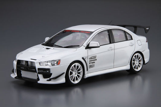PREORDER The Tuned Car No.19 1/24 C-WEST CZ4A Lancer Evolution X '07 (Mitsubishi) Plastic Model Kit