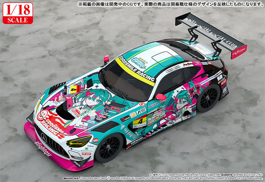 PREORDER 1/18 Hatsune Miku GT Project Good Smile Hatsune Miku AMG 2025 Season Opening Ver.