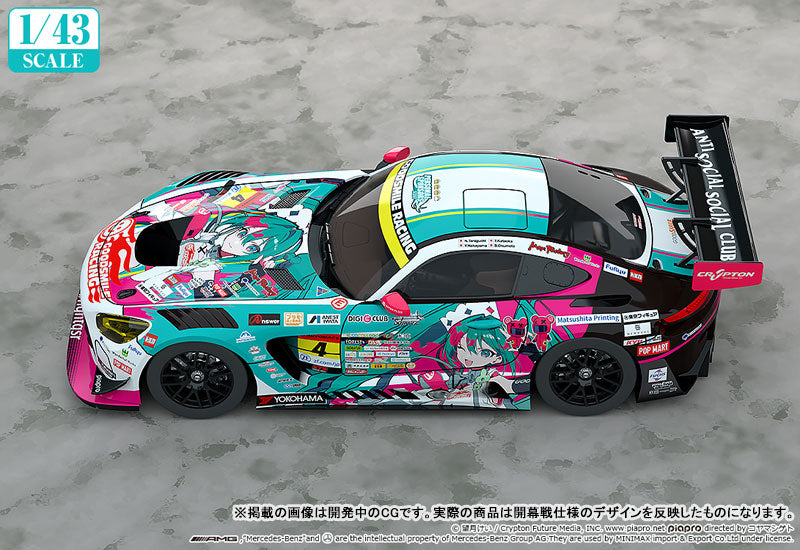 PREORDER 1/64 Hatsune Miku GT Project Good Smile Hatsune Miku AMG 2025 Presentation Ver.