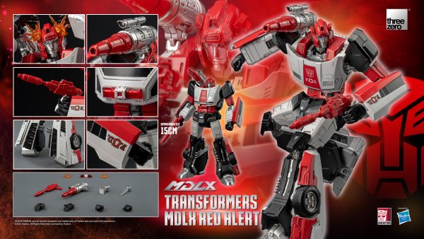 PREORDER Transformers MDLX Red Alert