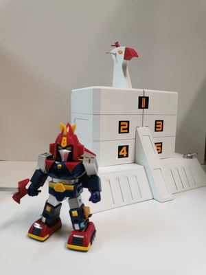 PREORDER UnknownZ Camp Big Falcon Otoro Jima Big Falcon Base for Voltes V fits SMP , MD , MA