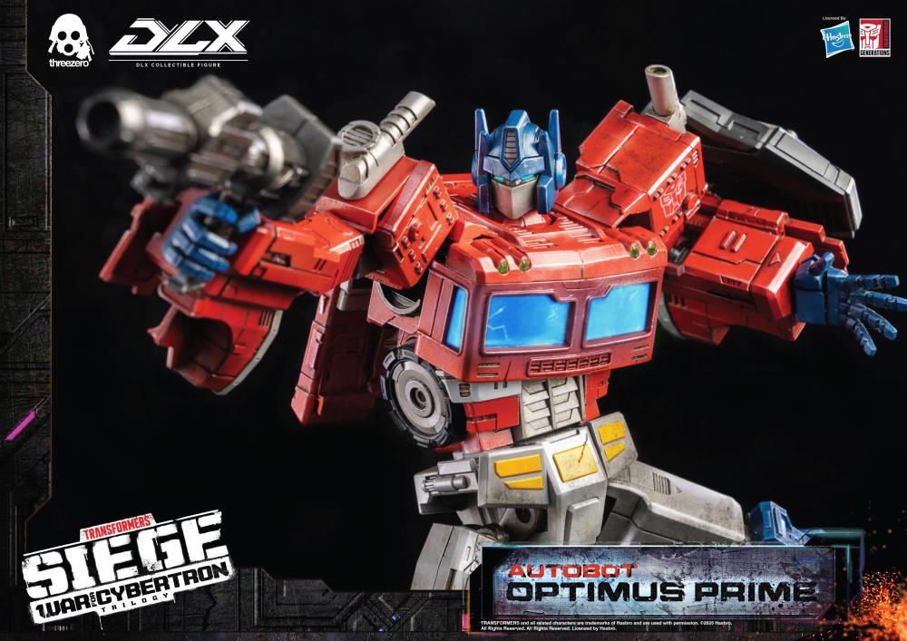 PREORDER Transformers: War for Cybertron Trilogy DLX Scale Collectible Series Autobot Optimus Prime Action Figure