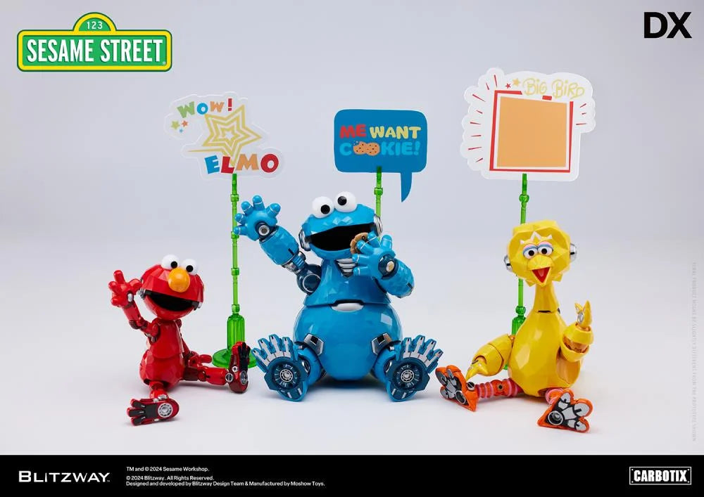 PREORDER Sesame Street Carbotix (DX Ver.) Action Figure Set