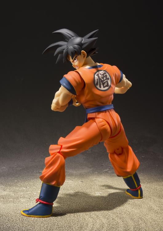 IN STOCK S.H.Figuarts SON GOKU A SAIYAN RAISED ON EARTH