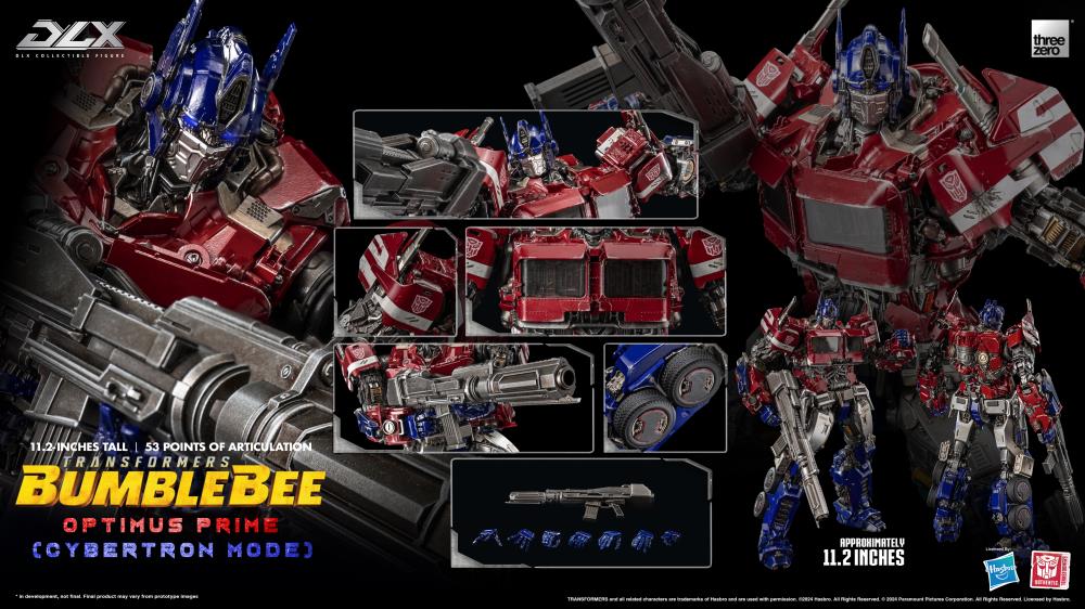 PREORDER Transformers: Bumblebee DLX Scale Collectible Series Optimus Prime (Cybertron Mode) Action Figure