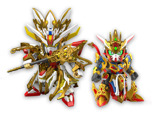 PREORDER SD Gundam World Heroes SDW Heroes Resurrection Wukong Impulse (Childhood Ver.) & Sanzo Strike Freedom Gundam Set Model Kit