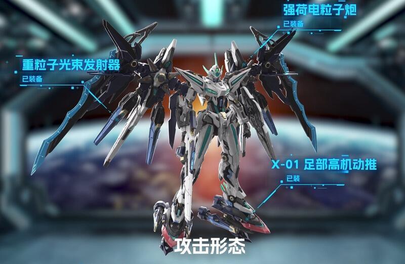 PREORDER Blazing Stars MNP-CR01 Yuhengxing No.6 Huan Ci Leader Advanced Type Model Kit