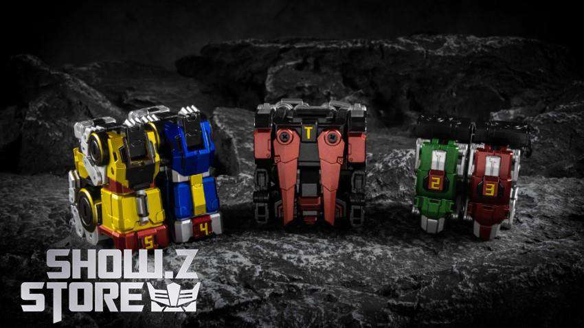 PREORDER Lucky Cat Micro Cosmos MC-01S Elvis Voltron Metallic Version Set of 5