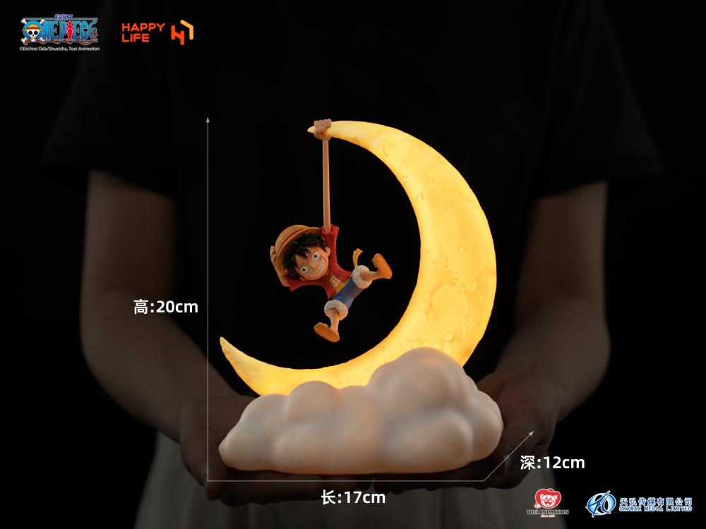 PREORDER Happy Life One Piece Monkey D. Luffy Night Lamp