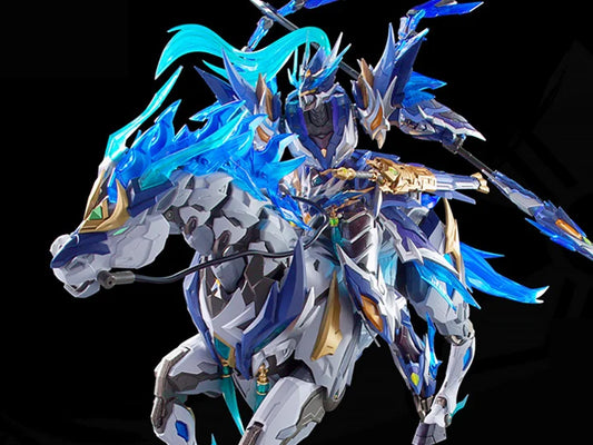 PREORDER Legend of Star General MNP-XH05 Zhao Yun & White Dragon Horse Model Kit