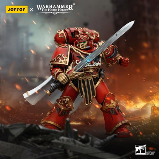 PREORDER Warhammer: The Horus Heresy Blood Angels Legion Praetor with Paragon Blade 1/18 Scale Action Figure