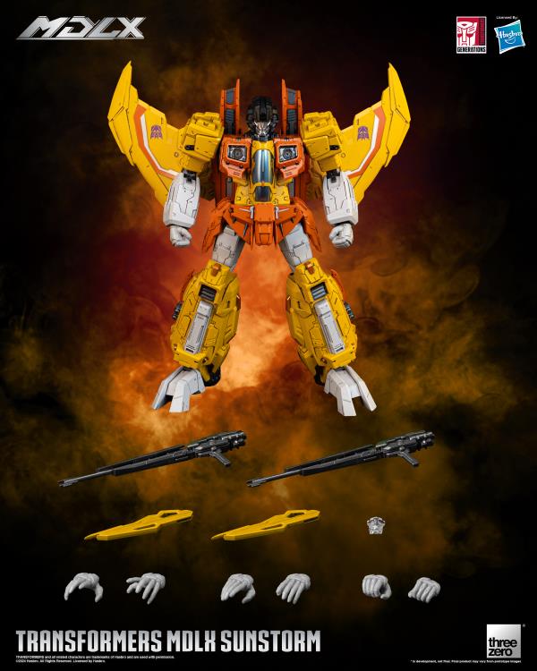 PREORDER Transformers MDLX Articulated Figure Series Sunstorm BBTS 25th Anniversary Exclusive