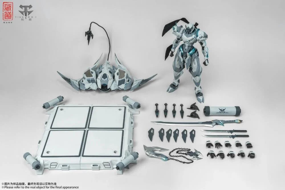 IN STOCK CangDao CD-07W Hurricane Ninja Zhan Ming (White