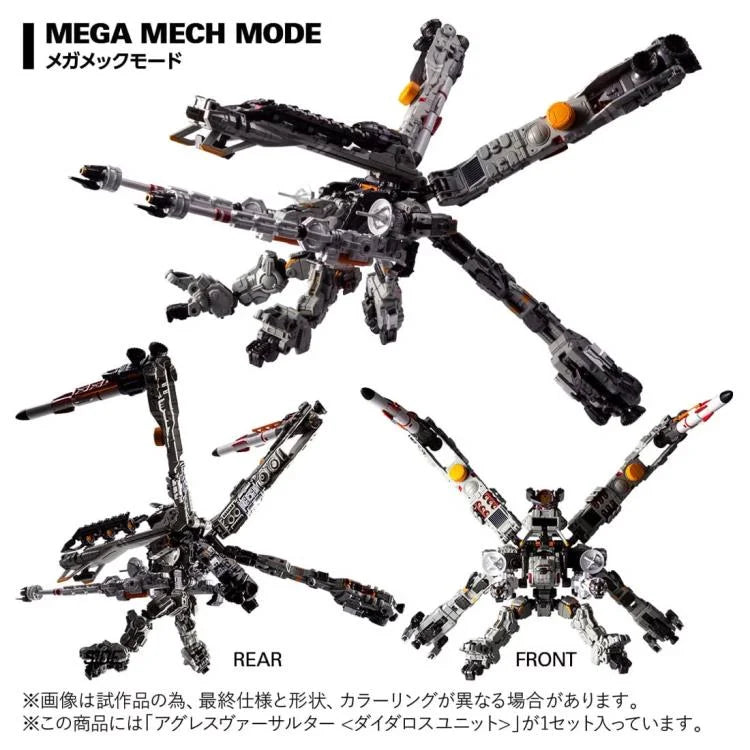 PREORDER Diaclone TM-36 Tactical Mover Aggress Versaulter (Diatalos Unit)