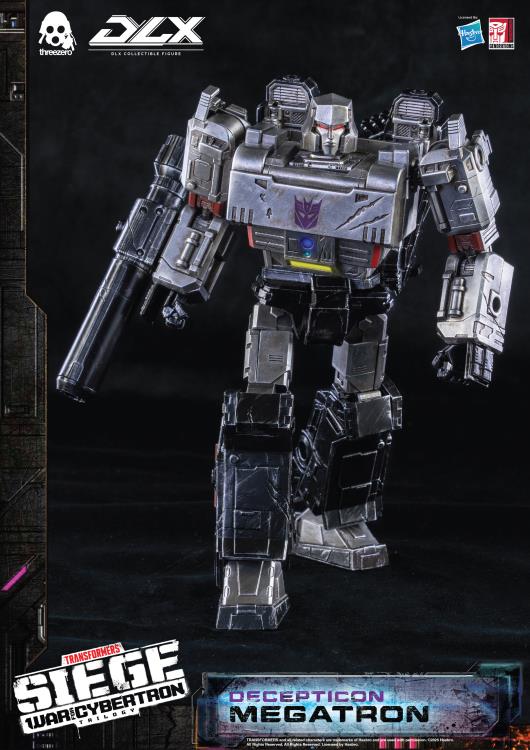 PREORDER Transformers: War for Cybertron Trilogy DLX Scale Collectible Series Decepticon Megatron Action Figure