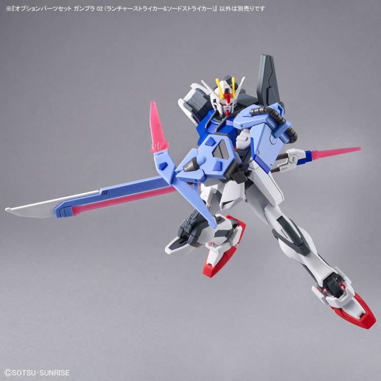 IN STOCK  Gundam Option Parts Set Gunpla 02 (Launcher Striker & Sword Striker)