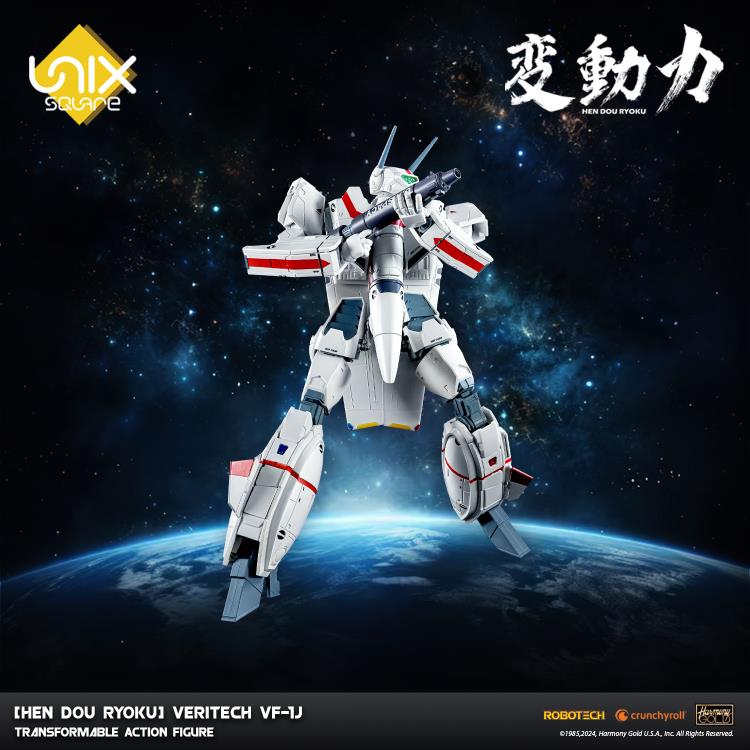 PREORDER Robotech Hen Dou Ryoku Veritech VF-1J Transformable Action Figure