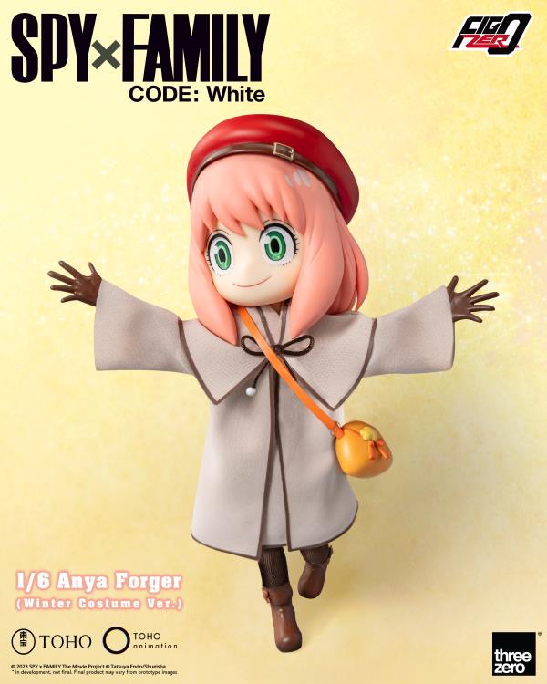 PREORDER Spy x Family Code: White FigZero Anya Forger (Winter Costume Ver.) 1/6 Scale Figure