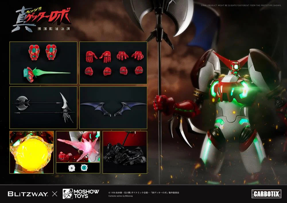 PREORDER Getter Robo Armageddon Carbotix Shin Getter 1 Action Figure