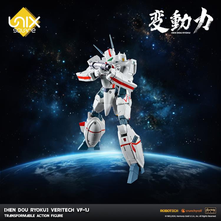 PREORDER Robotech Hen Dou Ryoku Veritech VF-1J Transformable Action Figure