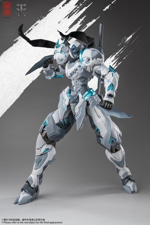 PREORDER CangDao CD-07W Hurricane Ninja Zhan Ming (White Ghost Ver.) Action Figure