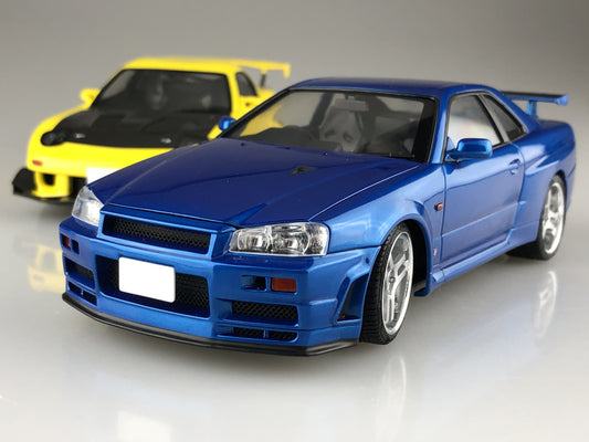 PREORDER 1/24 Initial D: Kozo Hoshino BNR34 Skyline GT-R