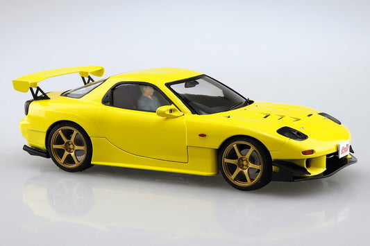PREORDER 1/24 Keisuke Takahashi FD3S RX-7 Project D Ver. with Driver Figure