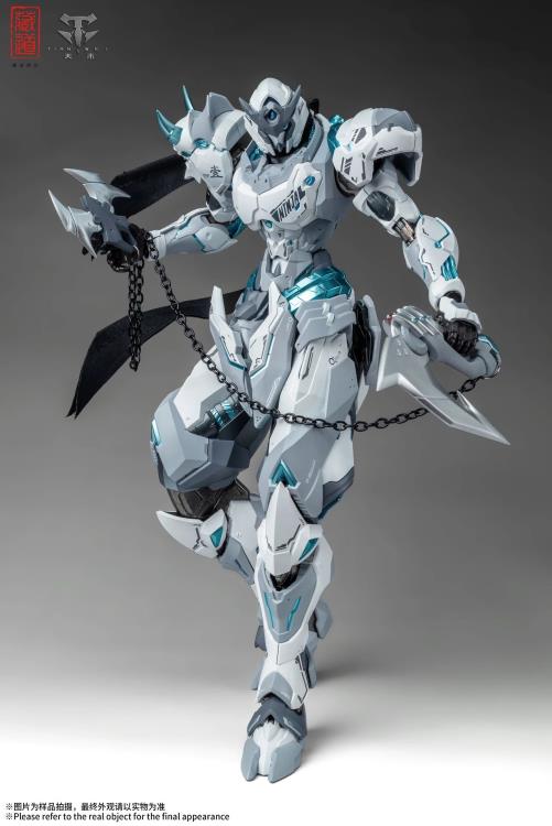 PREORDER CangDao CD-07W Hurricane Ninja Zhan Ming (White Ghost Ver.) Action Figure