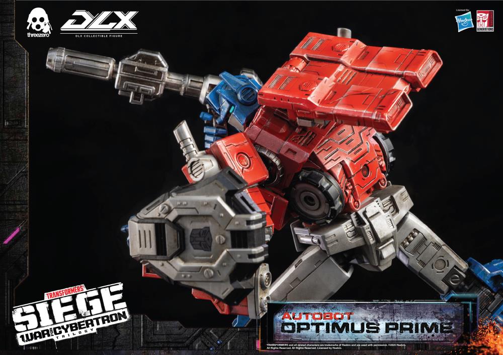 PREORDER Transformers: War for Cybertron Trilogy DLX Scale Collectible Series Autobot Optimus Prime Action Figure