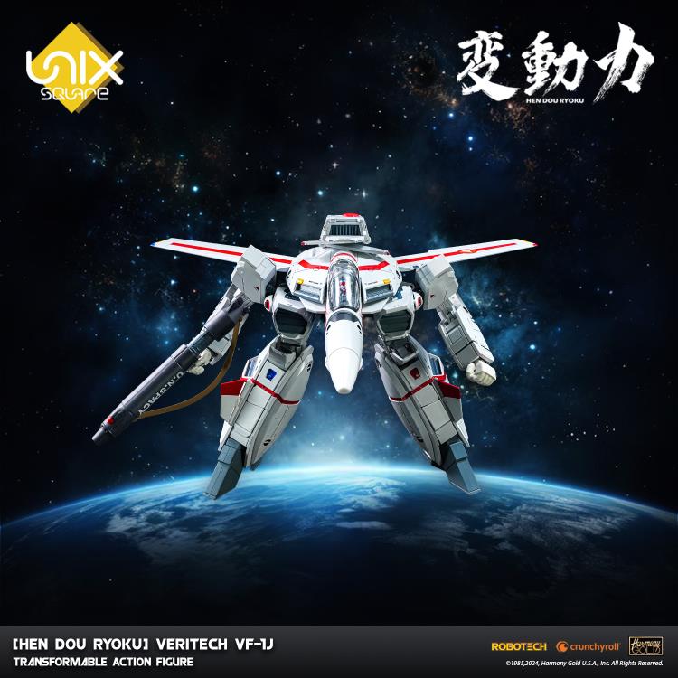 PREORDER Robotech Hen Dou Ryoku Veritech VF-1J Transformable Action Figure