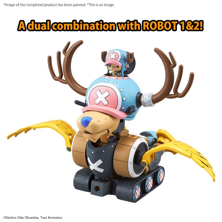 PREORDER One Piece Chopper Robo 01 Chopper Tank & 02 Chopper Wing Model Kit Set