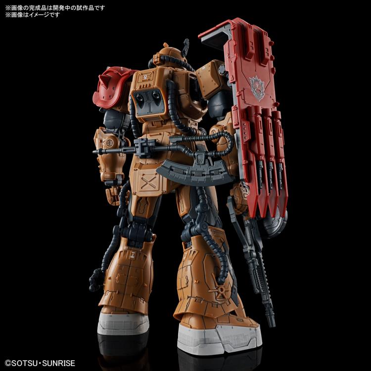 PREORDER Mobile Suit Gundam: Requiem for Vengeance HG MS-06F Zaku II (Solari) 1/144 Scale Model Kit