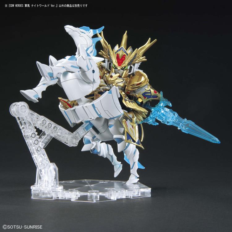 IN STOCK SD Gundam World Heroes SDWH War Horse Knight World Ver.