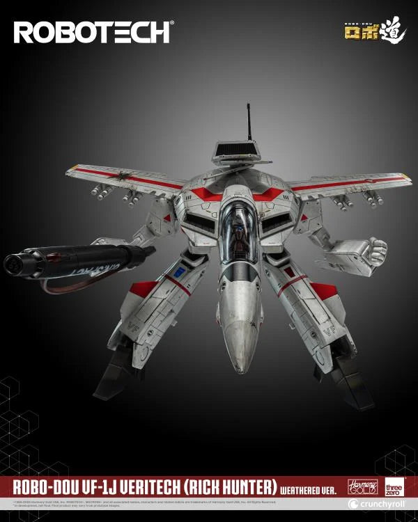 PREORDER Robotech ROBO-DOU VF-1J Veritech (Rick Hunter Weathered Ver.) BBTS Exclusive Action Figure