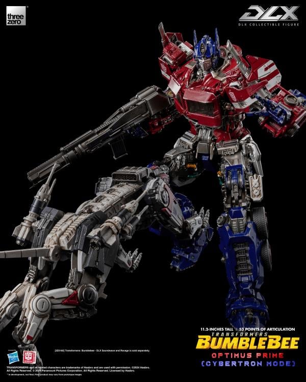 PREORDER Transformers: Bumblebee DLX Scale Collectible Series Optimus Prime (Cybertron Mode) Action Figure