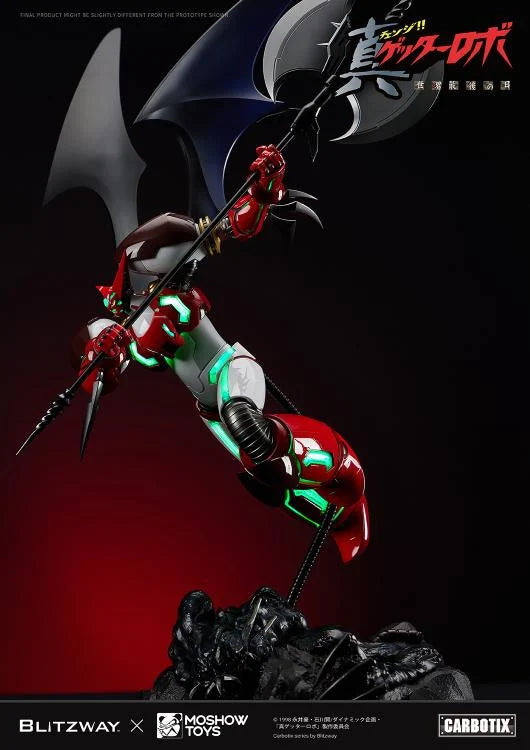 PREORDER Getter Robo Armageddon Carbotix Shin Getter 1 Action Figure