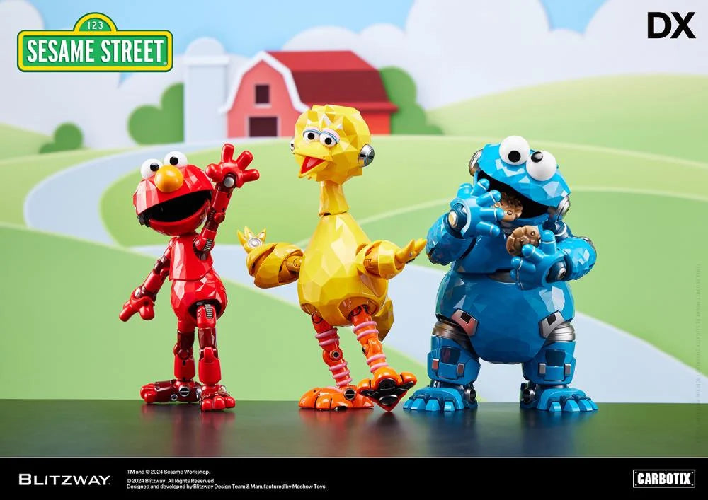 PREORDER Sesame Street Carbotix (DX Ver.) Action Figure Set