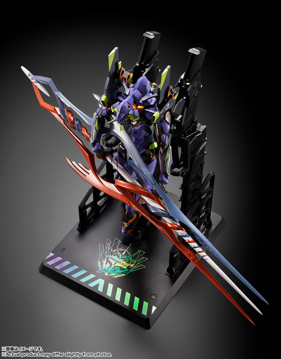 PREORDER METAL BUILD Evangelion Unit 01 30th with the spear of Gaius