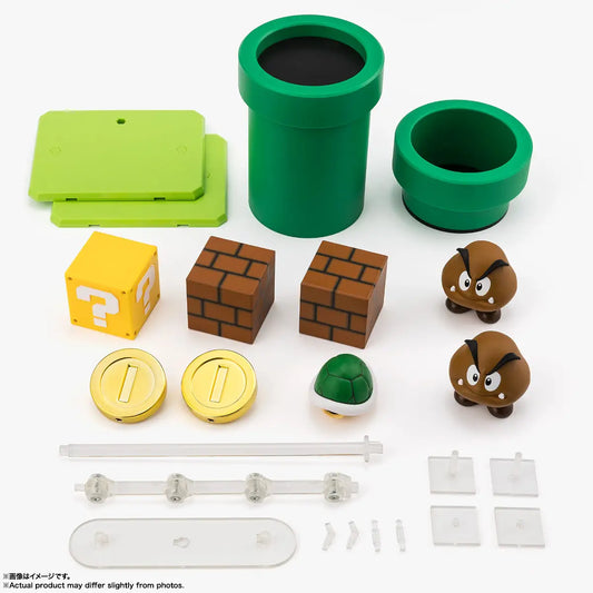 PREORDER S.H.Figuarts SUPER MARIO PLAYSET (SUPER MARIO)