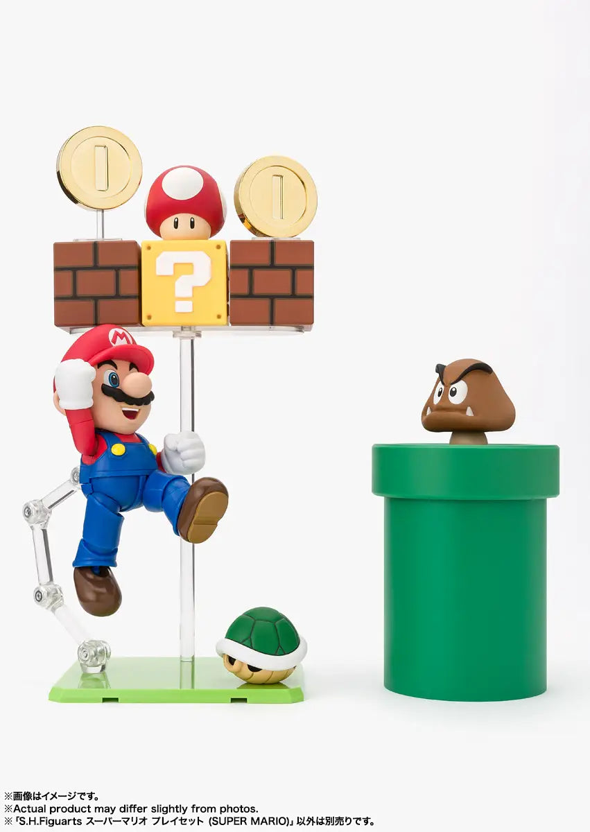 PREORDER S.H.Figuarts SUPER MARIO PLAYSET (SUPER MARIO)