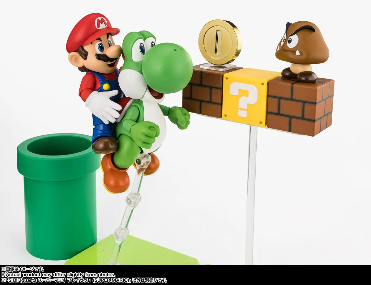 PREORDER S.H.Figuarts SUPER MARIO PLAYSET (SUPER MARIO)