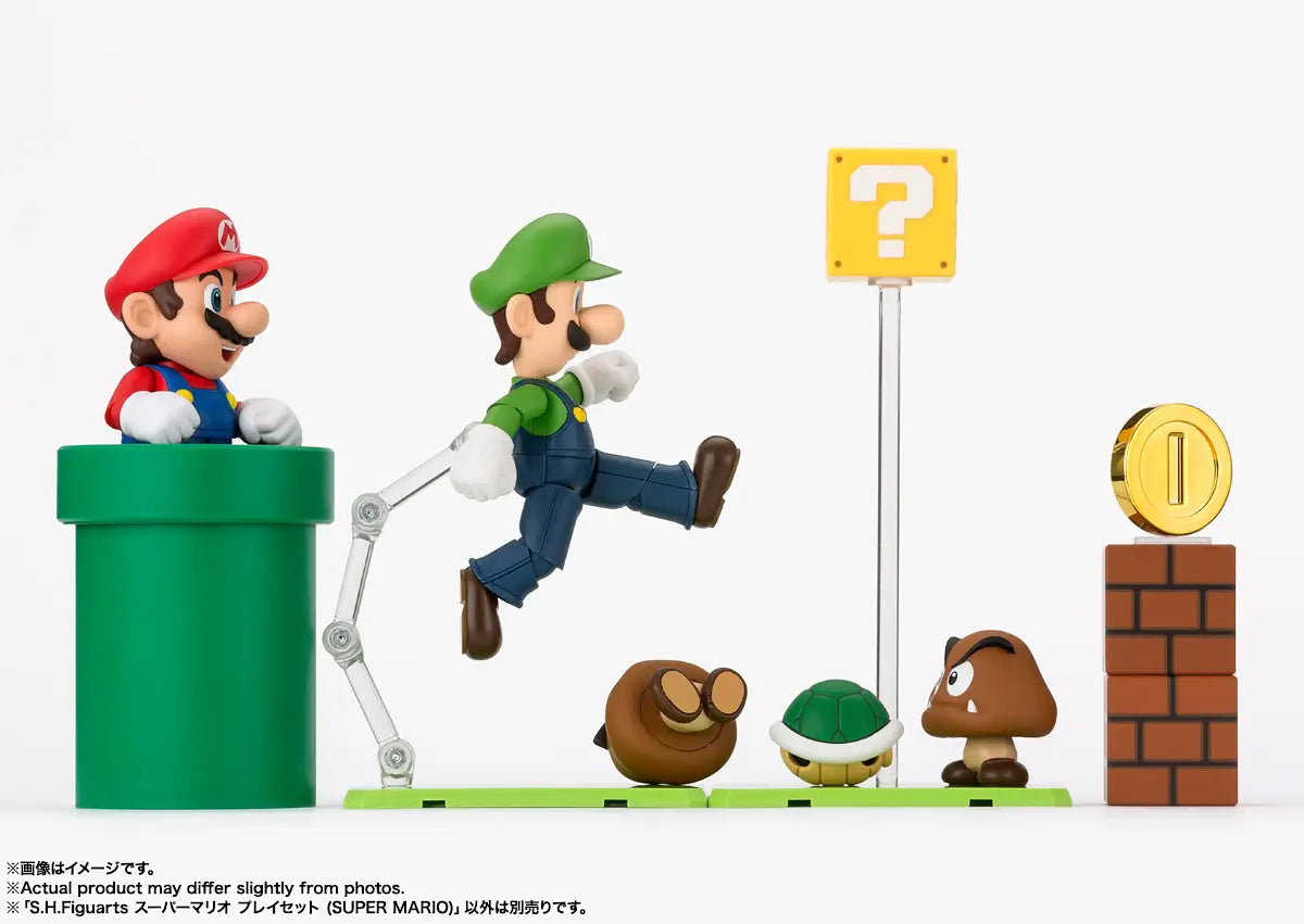 PREORDER S.H.Figuarts SUPER MARIO PLAYSET (SUPER MARIO)