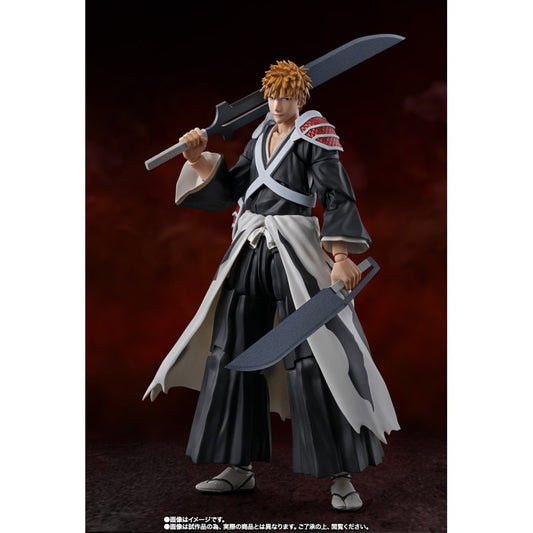 PREORDER S.H. Figuarts Bleach Kurosaki Ichigo Dual Zangetsu